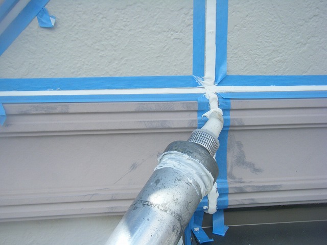 名古屋市天白区でシーリング充填で外壁の隙間を埋める改修工事を行った